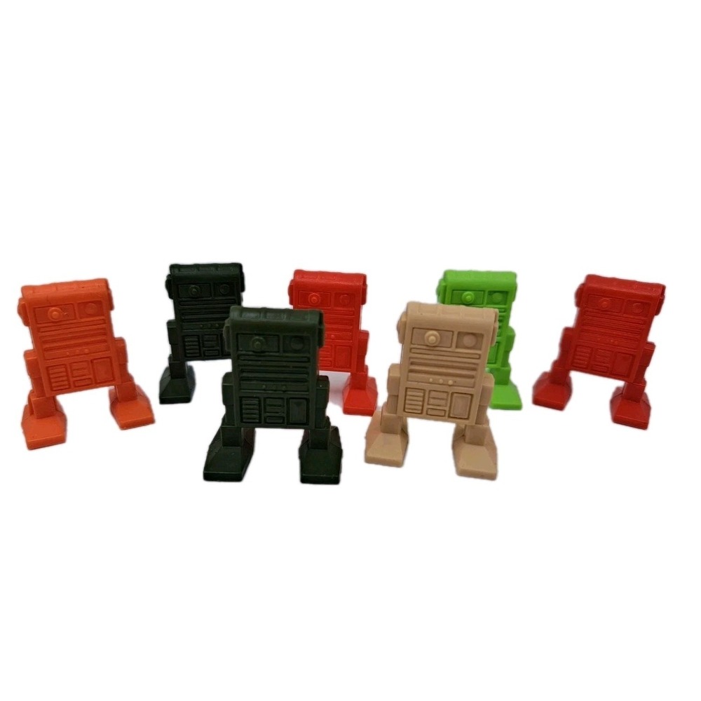 Vintage 1970's Lot of 7 TimMee Galaxy Laser Team Space Robot Droid Star Patrol